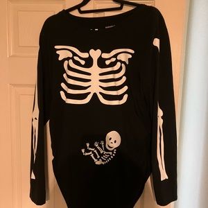 Motherhood Maternity Skeleton outfit